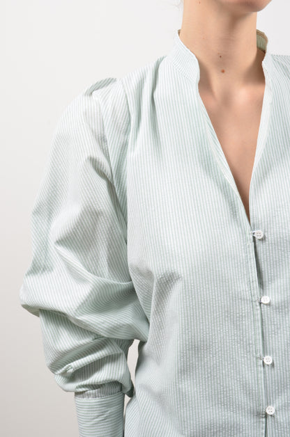 BONNIE blouse | MINT STRIPES
