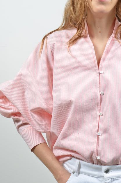 BONNIE blouse | PINK STRIPES