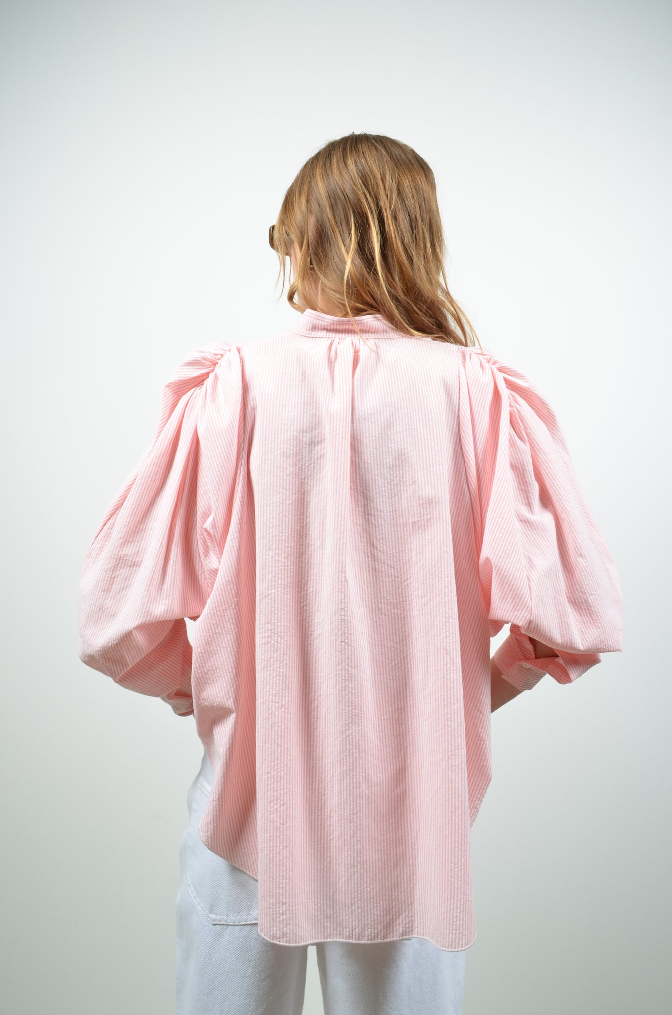 BONNIE blouse | PINK STRIPES