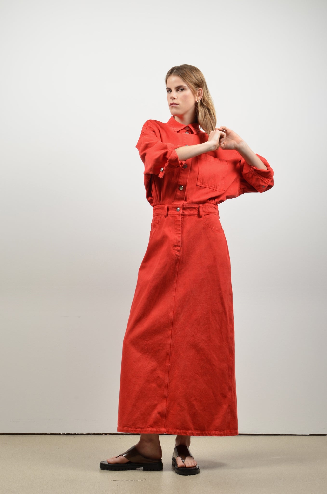 DENJAMIN dress | LIPSTICK RED