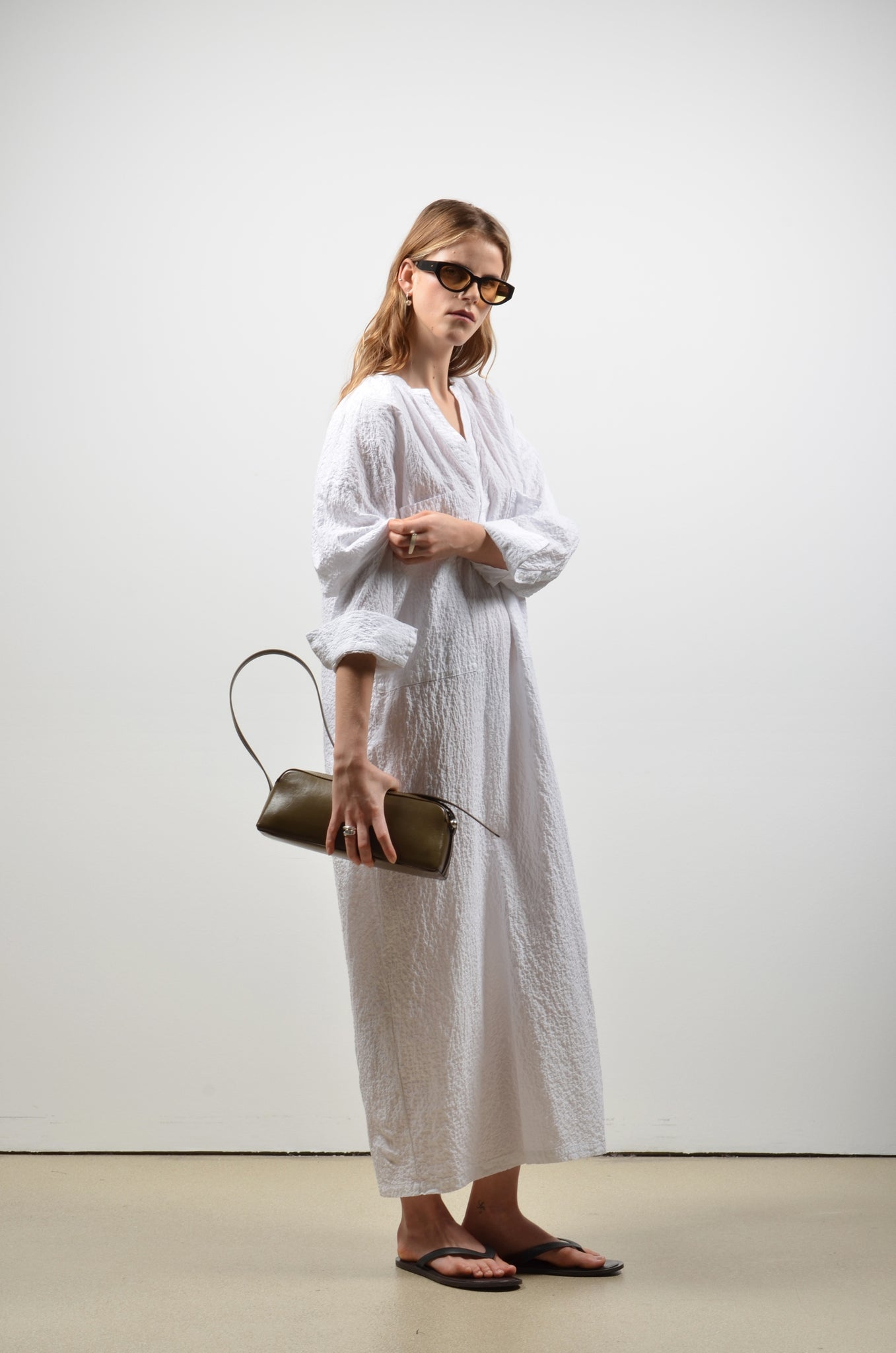 DENN dress | ECRU