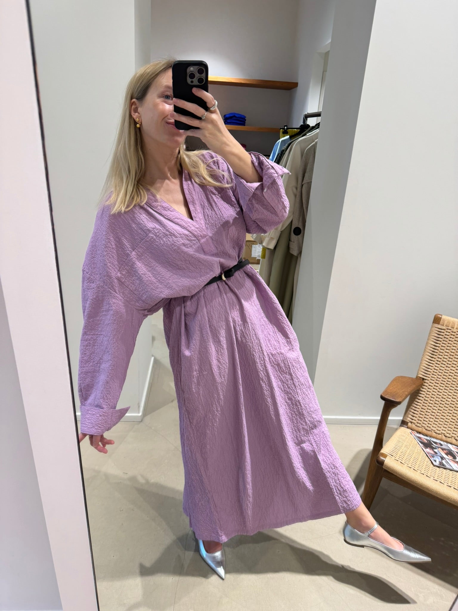 DENN dress | ORCHID PINK