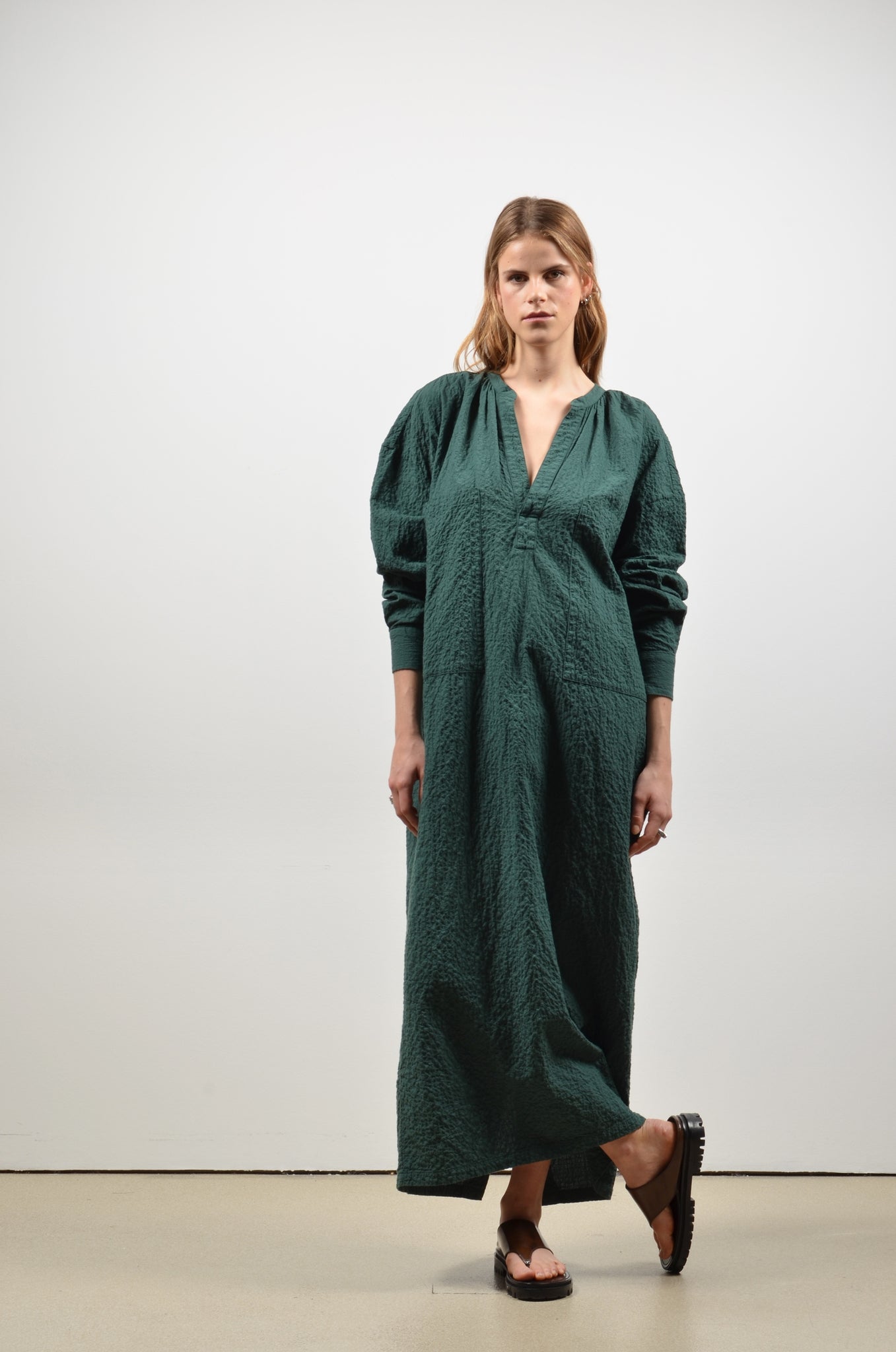 DENN dress | SAGE GREEN