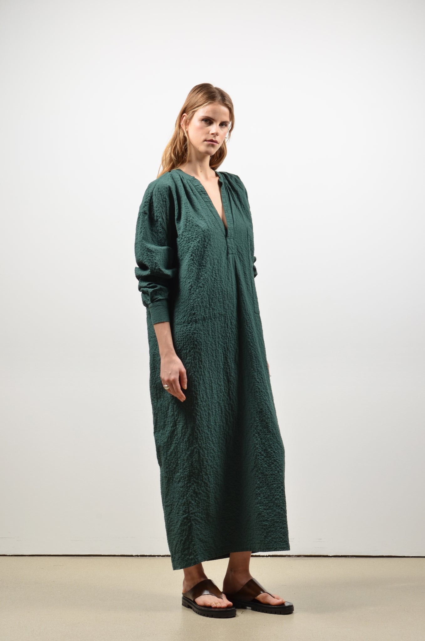 DENN dress | SAGE GREEN
