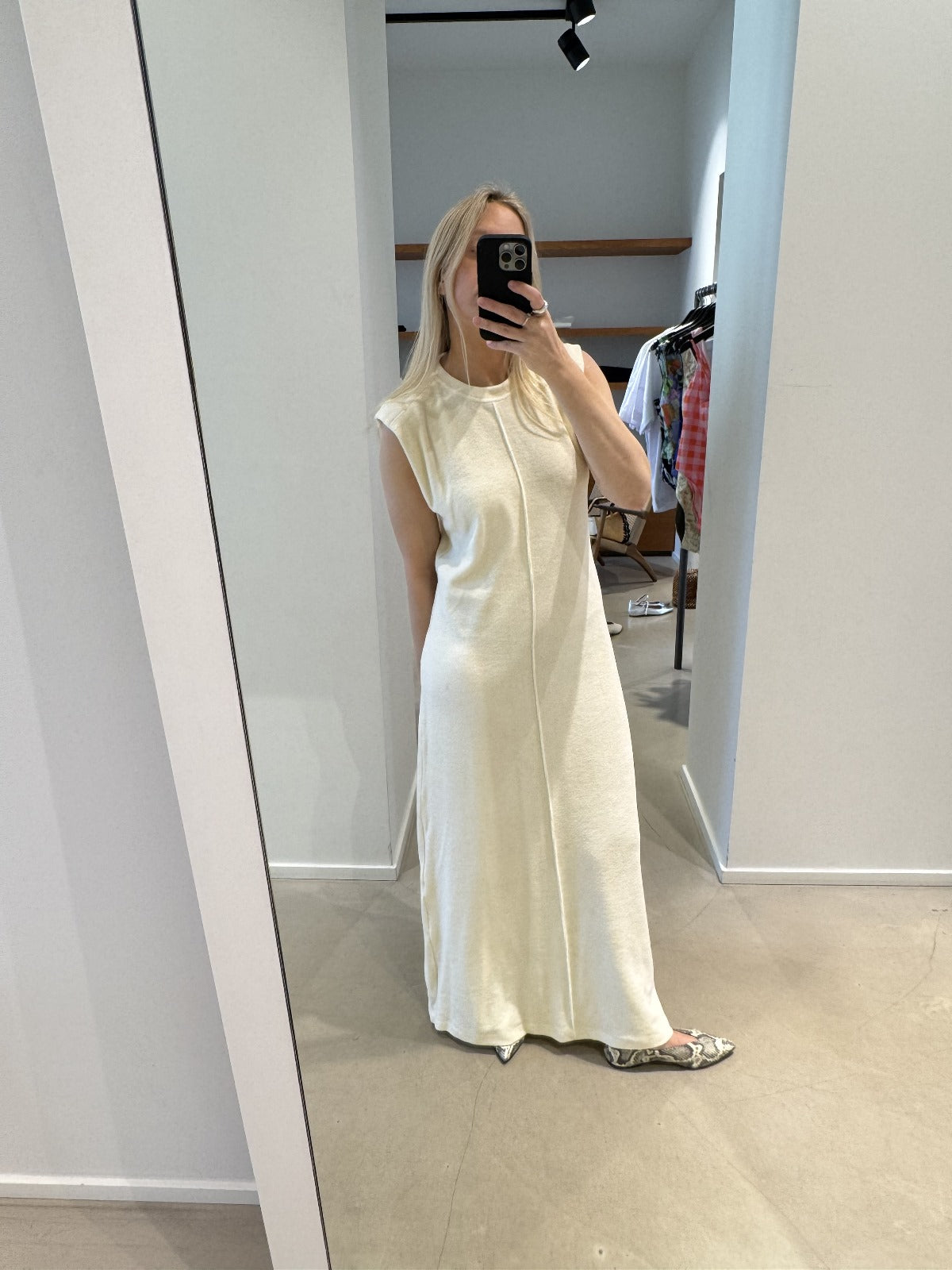 DIEGOTTE dress | ECRU