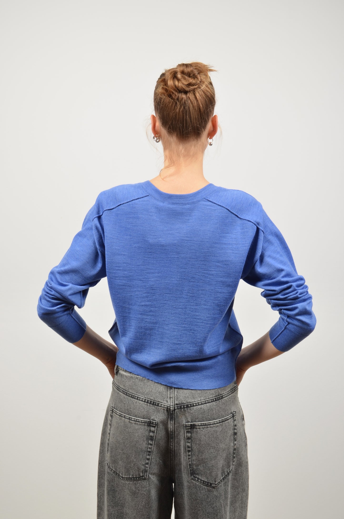 KORINNE pullover | BLUE EYES