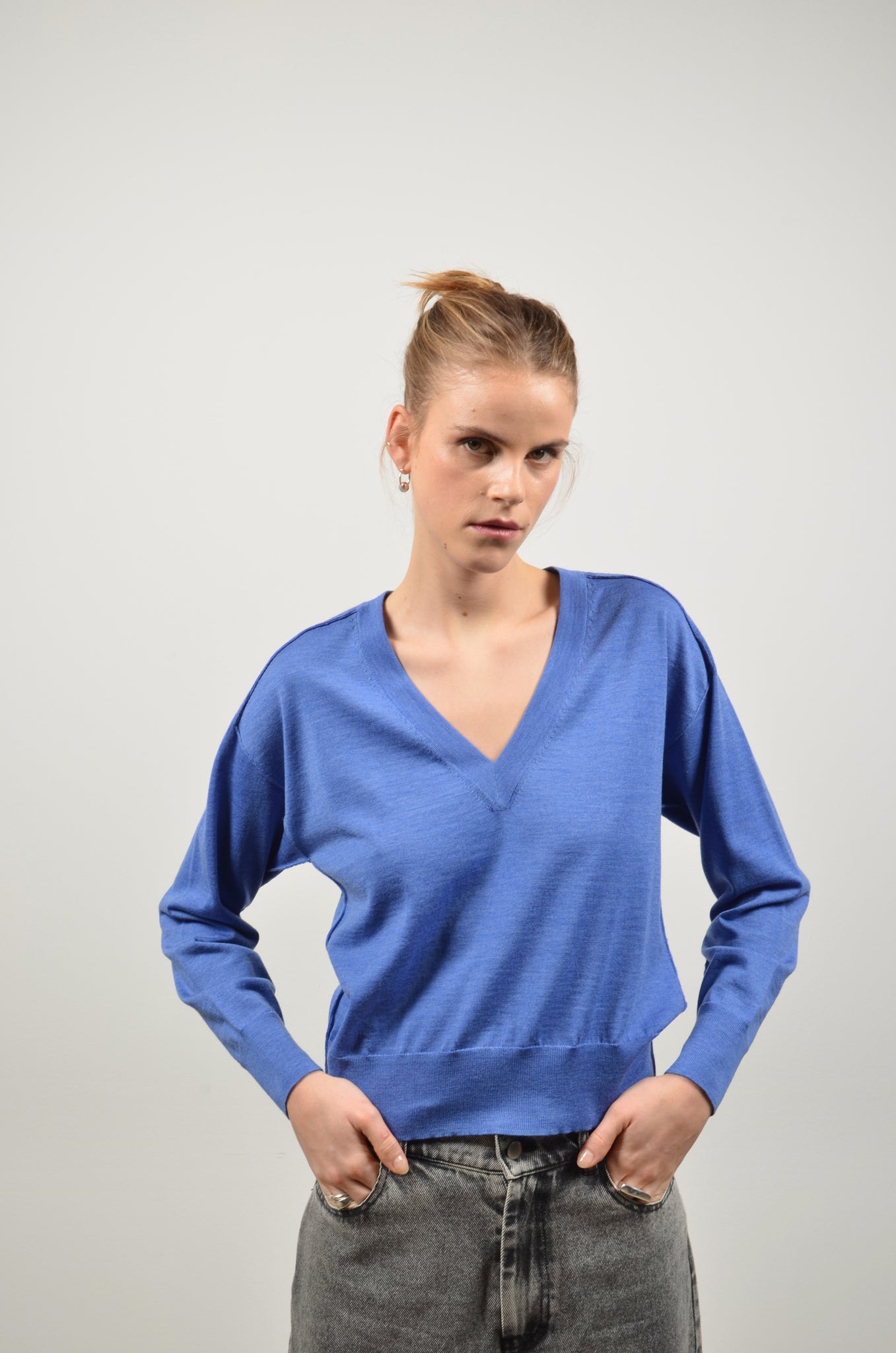 KORINNE pullover | BLUE EYES