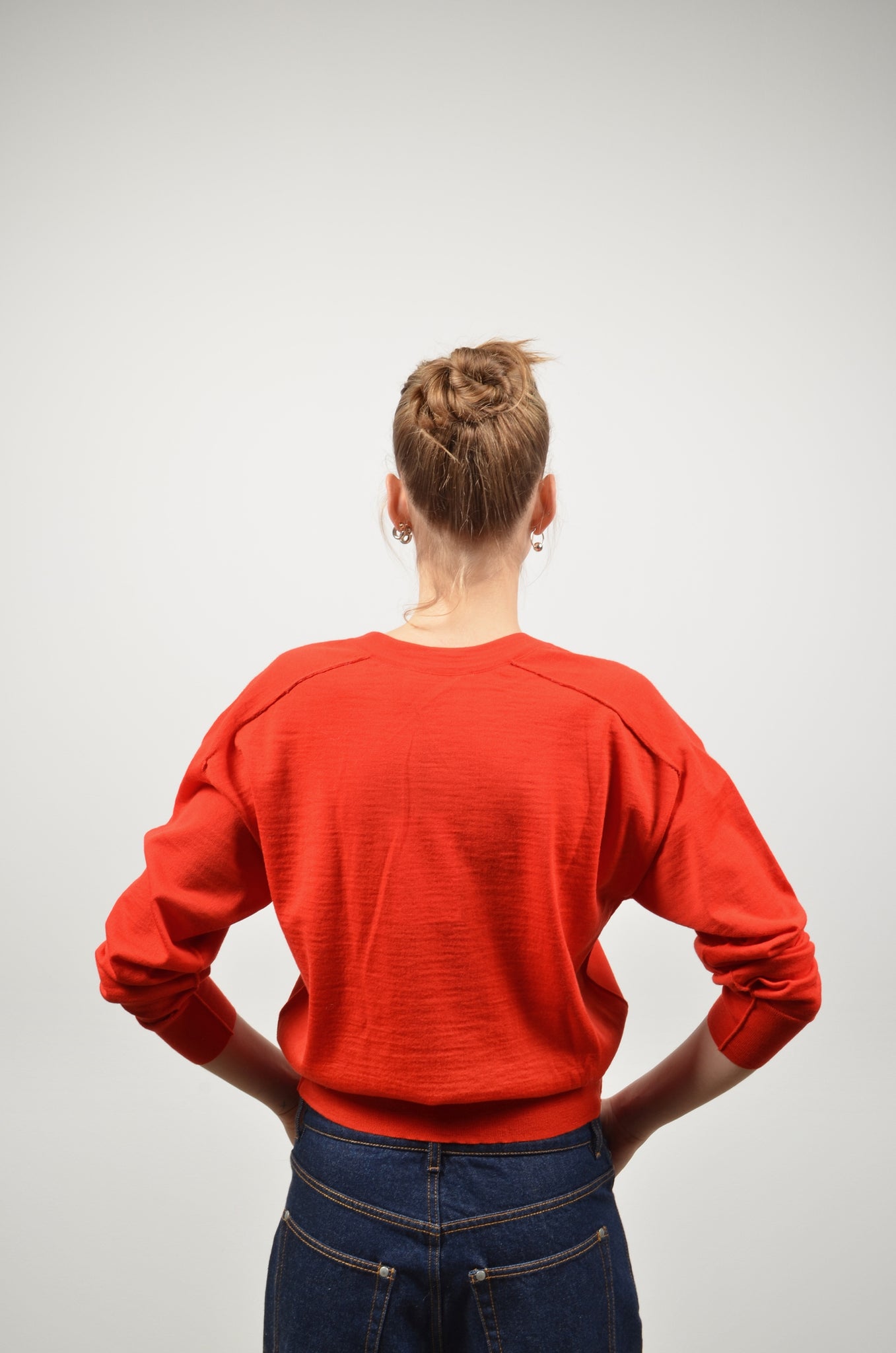 KORINNE pullover | VERMILLON RED