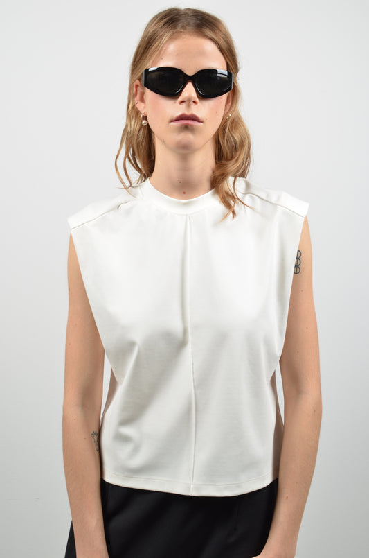 TATUM top | ECRU