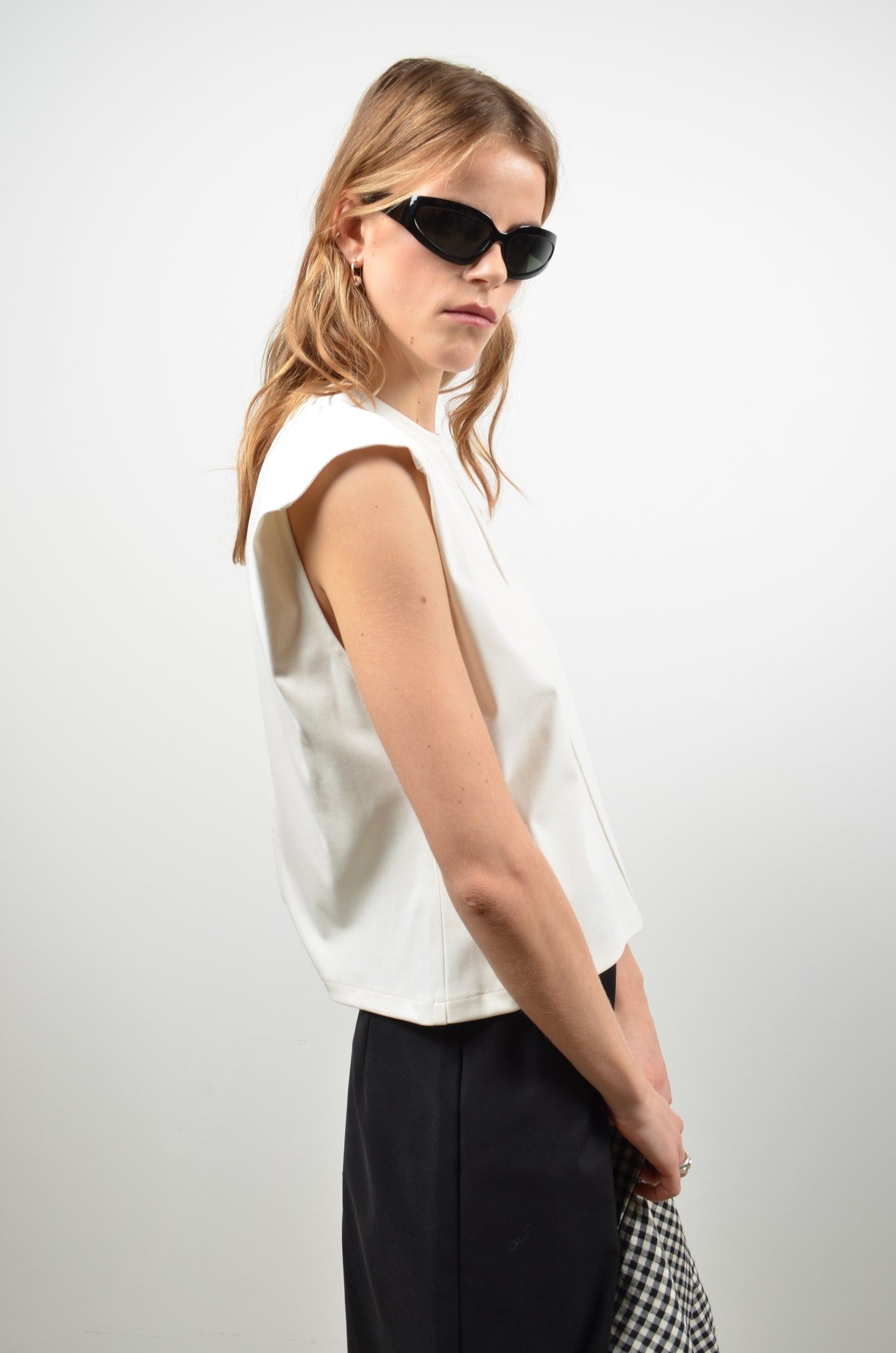 TATUM top | ECRU