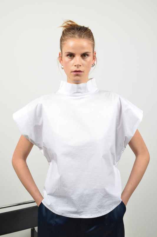 TUBA top | OPTICAL WHITE