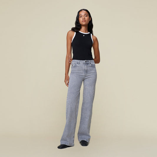 PALAZZO jeans | LIGHT GREY