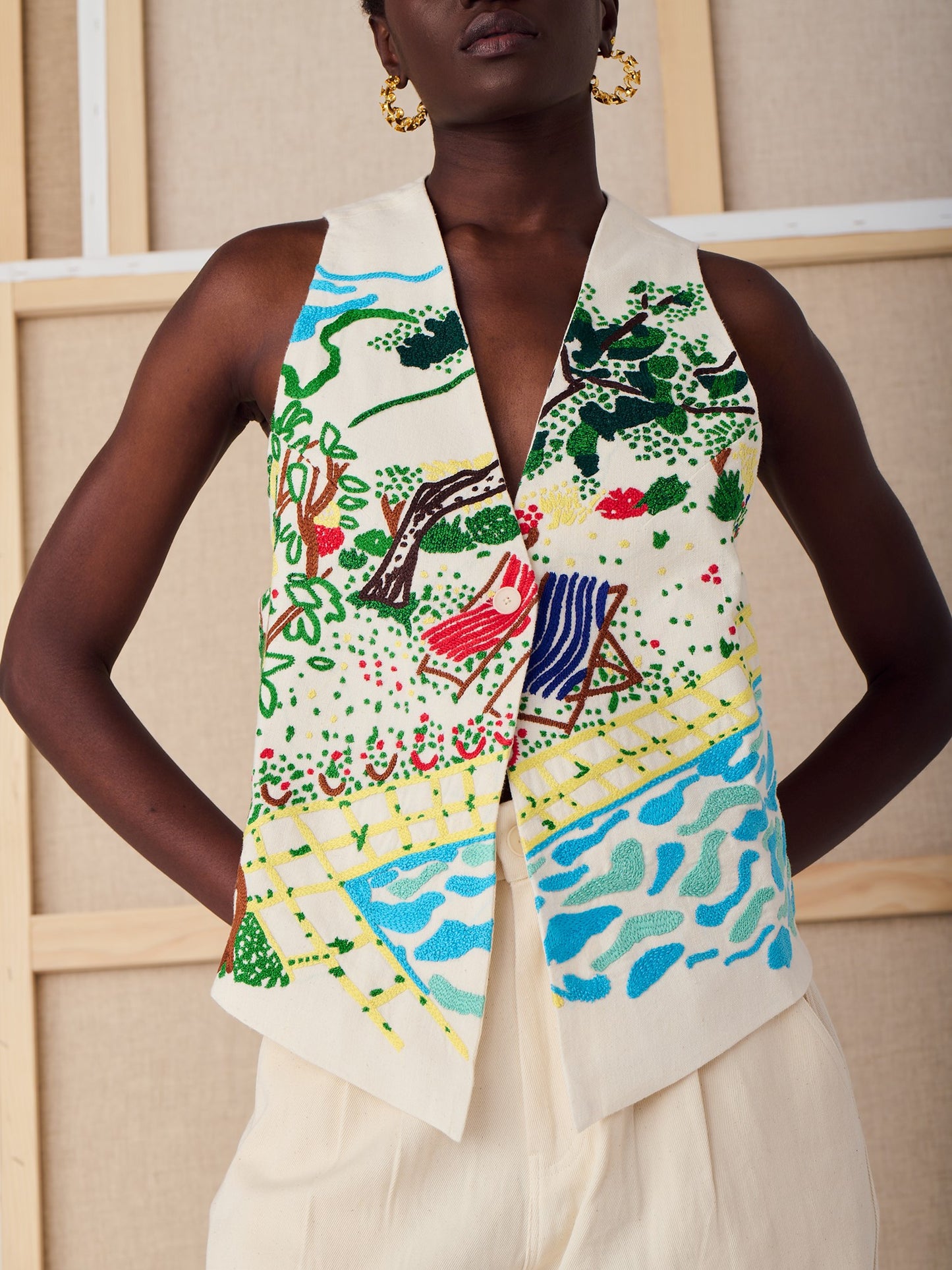GILET PACO | MULTICOLOUR