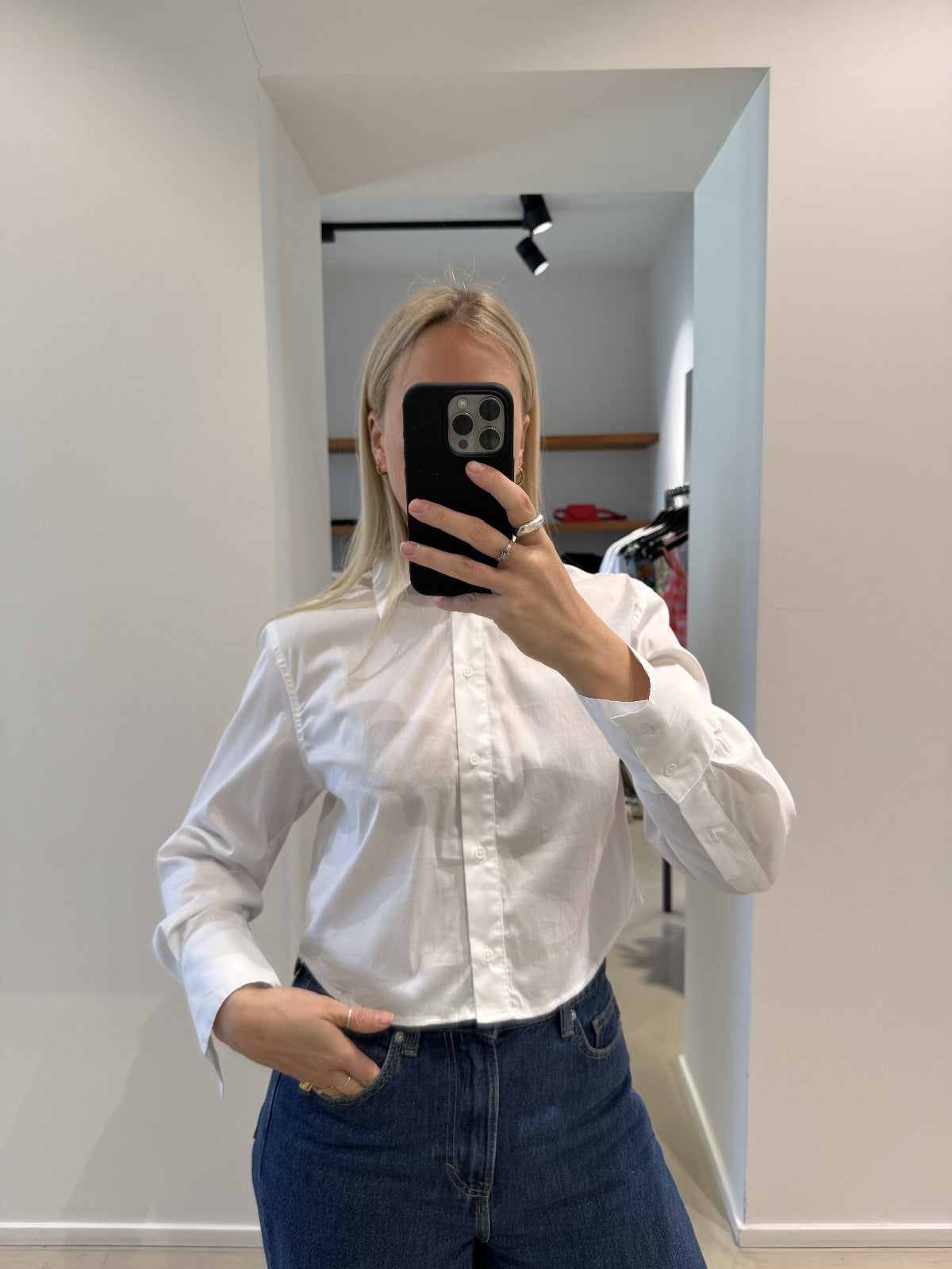 BOOGY blouse | OPTICAL WHITE