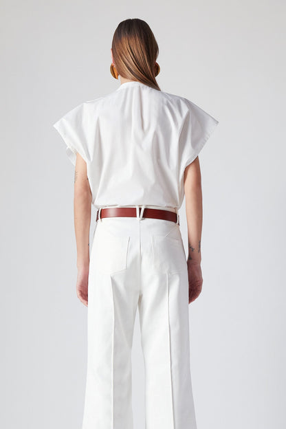 VIVI TOP VOILE | WHITE