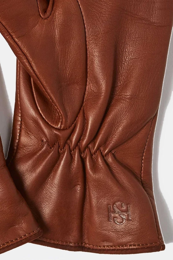 LEATHER GLOVES | SADDLE BROWN
