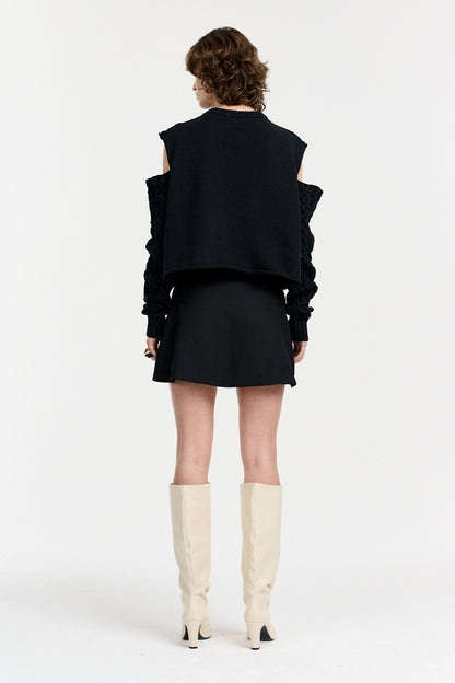 HARPER KNIT SWEATER | BLACK