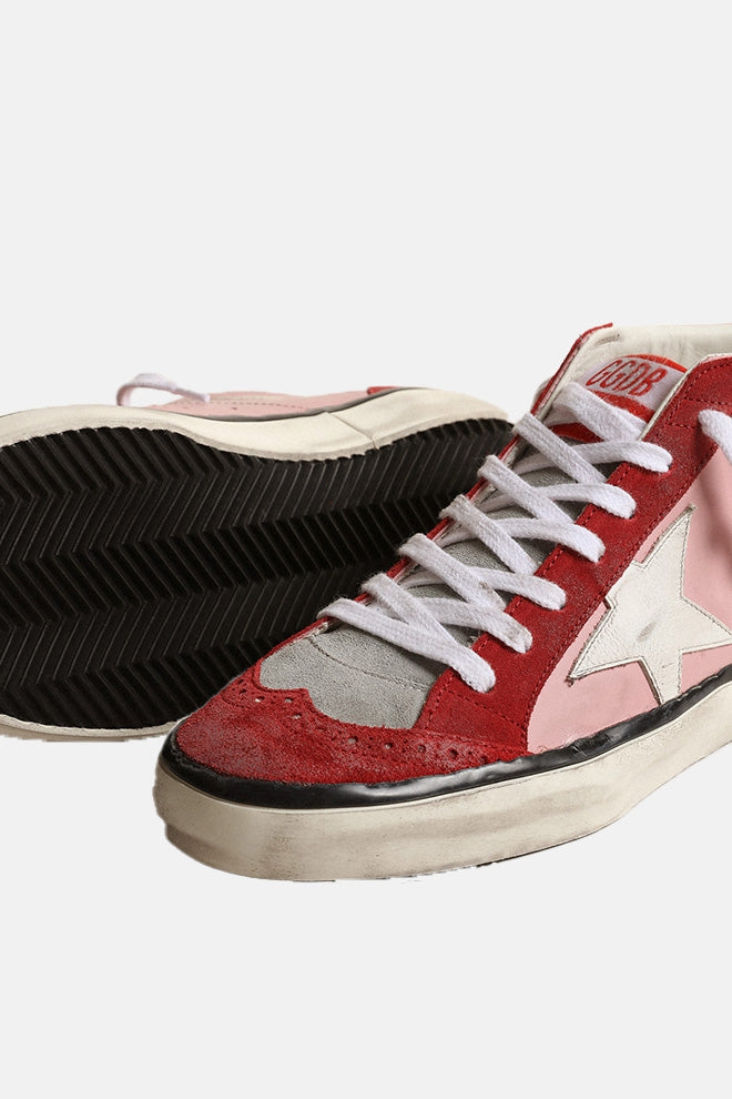 MID STAR SNEAKERS | LIGHT PINK