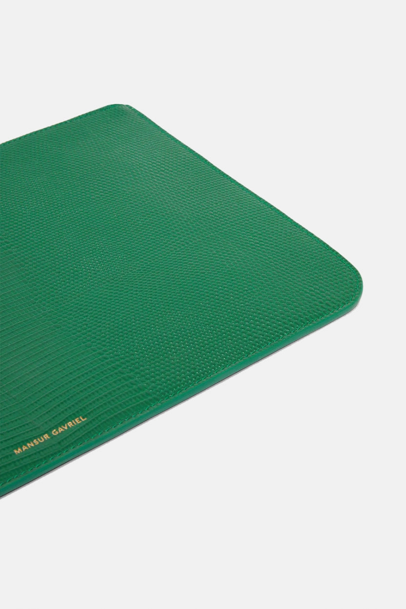 LARGE ZIP POUCH | GREEN